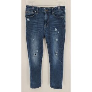 Mens American Eagle Oufitters Blue Jeans Slim Straigh Size 30x32 Next Level Flex
